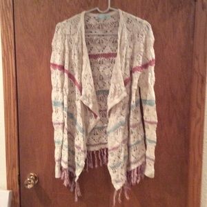 Multi colored Maurice's cardigan