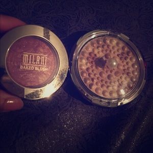 Milani baked blush/Physicians Formula Highlighter