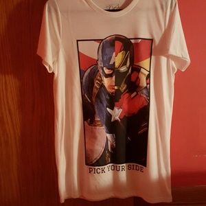 Captain America Civil War tee