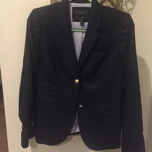 Jcrew black blazer size 6 tall
