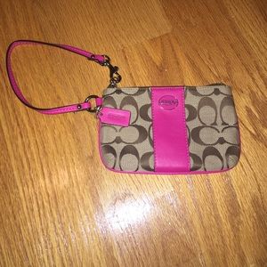 Coach wristlet