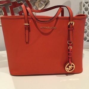 Michael kors Jet Set Saffiano small tote bag