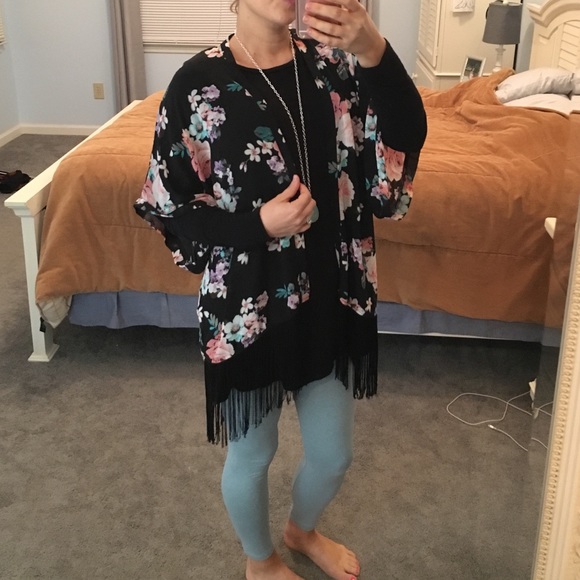 Gorgeous floral kimono