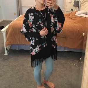 Gorgeous floral kimono