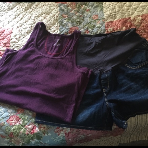 🚫SOLD!! Maternity Tank Top - Picture 4 of 4