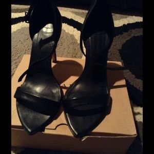 Zara ankle strap heels