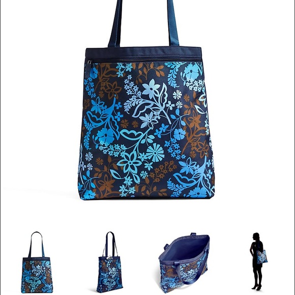 Vera Bradley Lighten up tote is Java floral