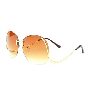 Rimless Granny 👵🏽inspired fashion eyeglasses