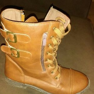 Brown Fashion Fall Boots