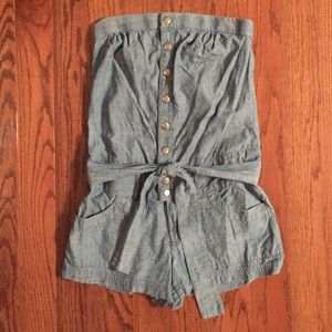 One Piece Jean Romper
