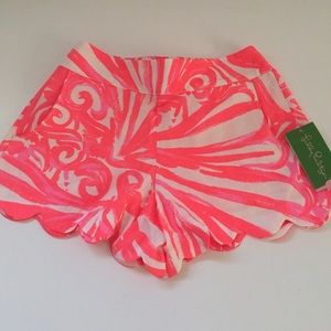 Lilly Pulitzer Pink Sun Ray Shorts