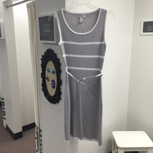 Carmen Marc Valvo tank dress