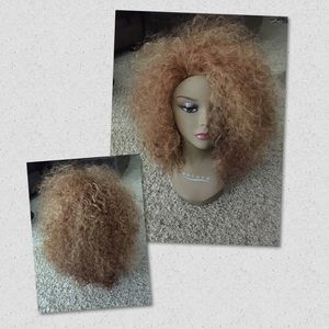 Curly Full cap wig