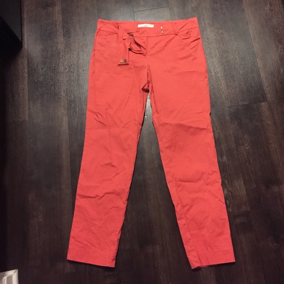 Loft orange pants