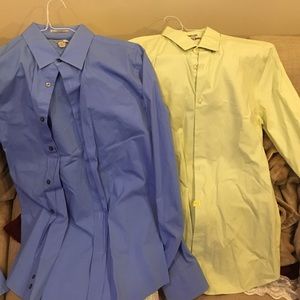Two Express Dress Shirts