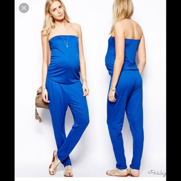 asos maternity romper
