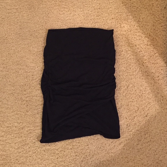 James Perse Wrap Skinny Skirt