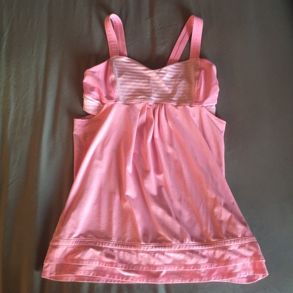 Vibrant pink Lululemon tank