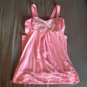 Vibrant pink Lululemon tank