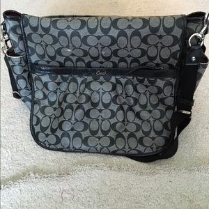 Coach diaper bag