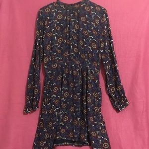 Forever 21 Multi colored long sleeve dress