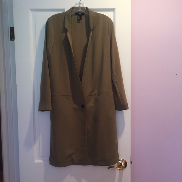 Green Long Jacket - image 1