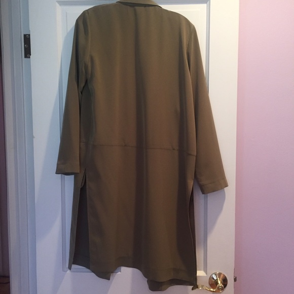 Green Long Jacket - image 4