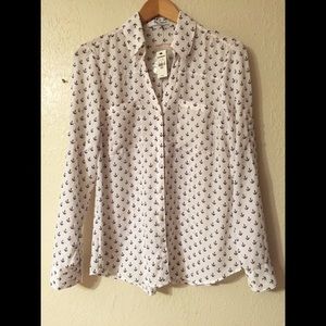 Nautical beauty! Express portofino - anchor print!