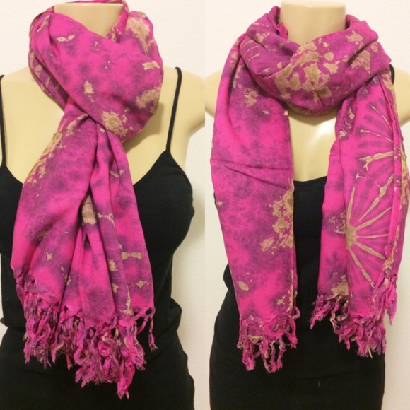 Handmade-Hand Dyed All Seasoned Lovely Scarf