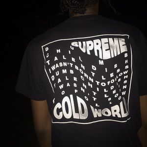Supreme cold world tee