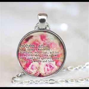 Bohemian gypsy necklace