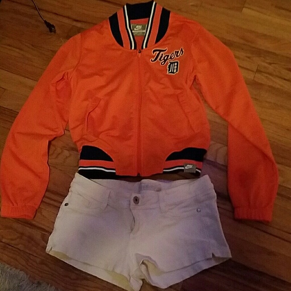 Nike Tigers jacket shorts combo