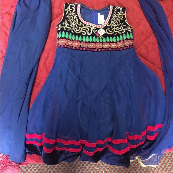 Churidar with Daimond work