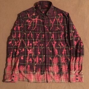 Men's Acid Wash Flannel