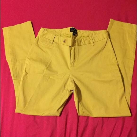 Mustard pants