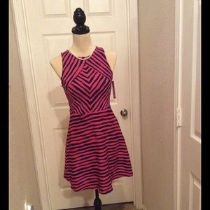 Sleeveless striped dress