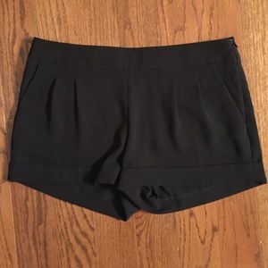 Black Dress Shorts