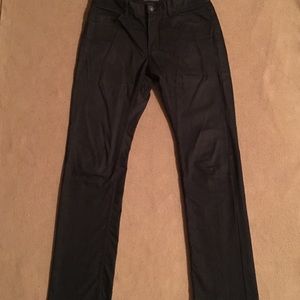 Black Straight Leg Jean