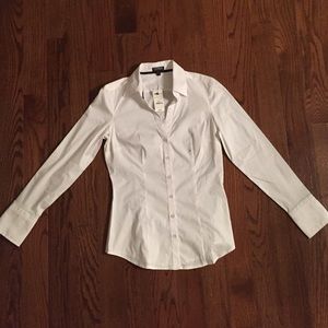 White Button Up Blouse