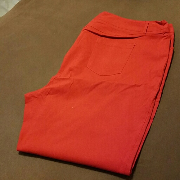 Red pants
