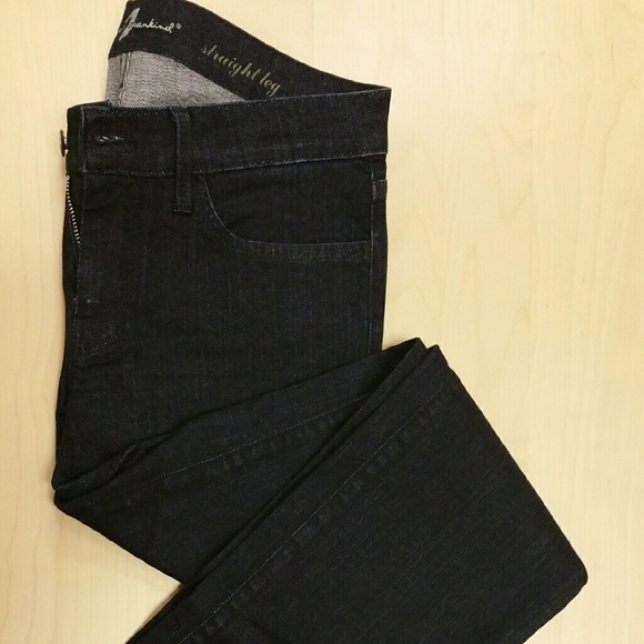 Dark straight leg jeans - Picture 1 of 2