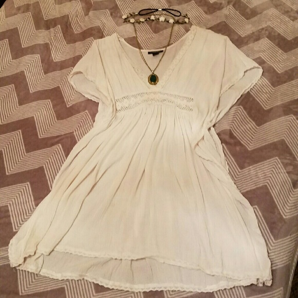 White Boho Modcloth Dress