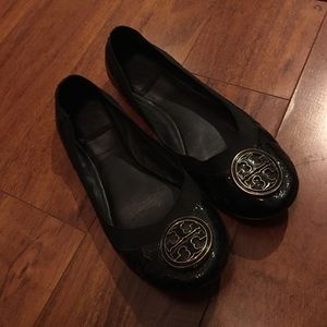 Tory burch patent flat 7.5