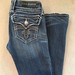 ROCK REVIVAL DEBBIE BOOTLEG JEANS. /// PRICE FIRM