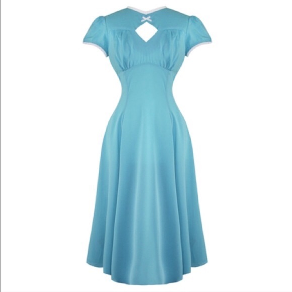 Hell Bunny retro 1940s tea dress