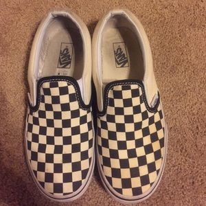 Checkered vans