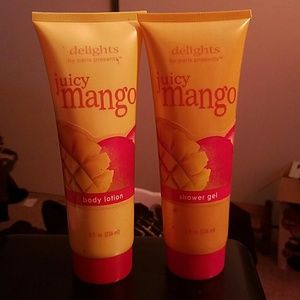 Delights by Paris body lotion/ shower gel