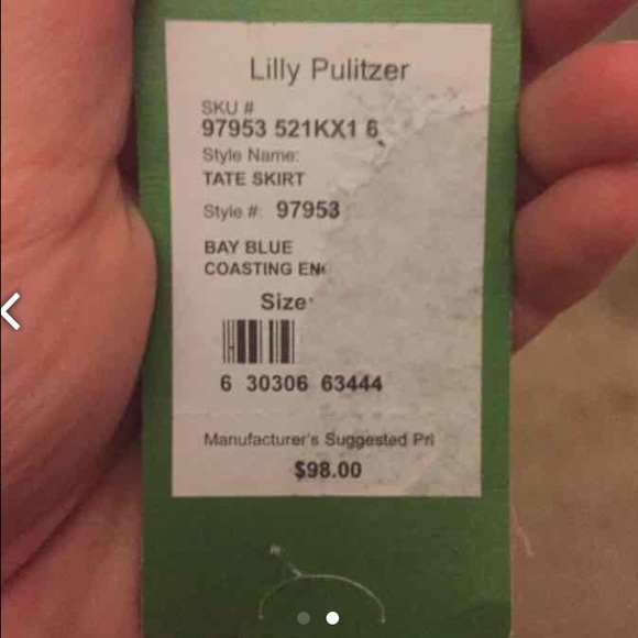 ๐ SOLD ๐ Lilly Pulitzer Tate skirt - Picture 2 of 2