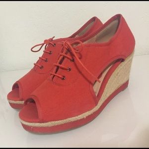 Marais USA Peep Toe Oxford Espadrilles