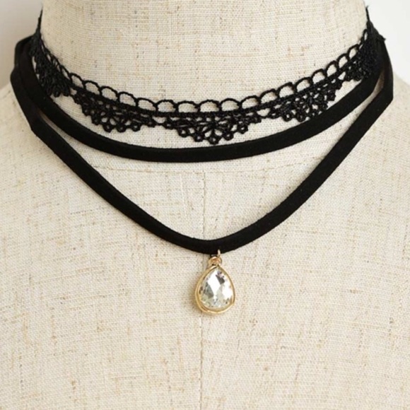 ✨2 in 1✨Stone Triple Layer Chokers